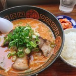 Higobashi Ramen Tei - 辛味噌ラーメン定食
