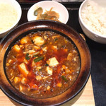 中華料理　桃 - 麻婆豆腐定食