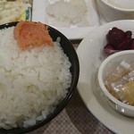 ホテル近鉄ユニバーサル・シティ - 当然ご飯はマンガ盛りになります。