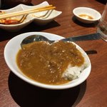 牛匠 緒つじ - これで一口？ひとくちカレー。