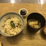 Kyo gastronomy KOZO - 鮎ご飯 茗荷と湯葉の味噌汁