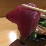 墨や - 鰹刺身 リフト