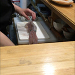 墨や - まな板のいか