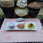 料理旅館　金松館 - セッティング