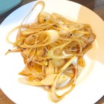 豚丼きみお - 味付きネギ 100円