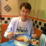 麺屋 Somie's - オーストリアの子も煮干し塩で大満足