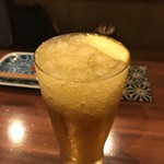 鳥田中 - どうですか？この美味しそうな金宮ハイボール。