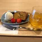 シズク - みりんのケーキ　みりんがここまでスイーツと合うとは！？特にバニラアイスとの相性が抜群だと思いました♪　2018/07/12