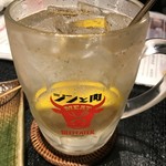 炭火串焼 シロマル - (ドリンク)肉専用ハイボール！ ジントニ
