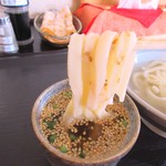 優月 - 釜あげうどん（小）３５０円