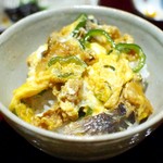 御幸町 田がわ - 鱧の卵とじ丼