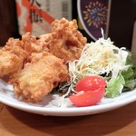 笑菜酒家 みや美 - 鶏の唐揚げ