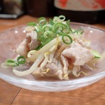 笑菜酒家 みや美 - もやしの梅ポン豚しゃぶ