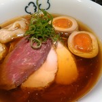 らーめん 鶏喰 - ローストビーフ　鶏もも　鶏むね