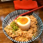 らーめん 鶏喰 - 味玉のせ