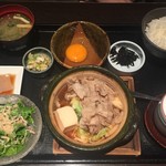 Ginza Takenoan - すきやき膳