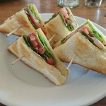 コーヒーアンドマフィン 豆灯舎 - 焼きサンド