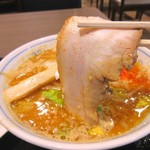 らーめん えぞふくろう - ラーメンセット７８０円