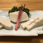 鰻はし本 - 板わさ