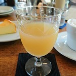 コーヒーアンドマフィン 豆灯舎 - りんごジュース