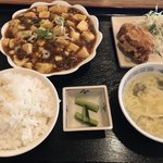 向日葵 - 麻婆豆腐ランチ