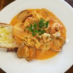 ピオッポ - タリアテッレのトマトクリームソース