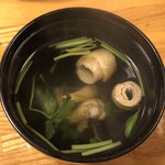 鰻はし本 - 肝吸い