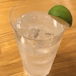 鰻はし本 - 玉露ソーダ割り