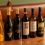 More than 10 types of wine by the glass, which change daily.