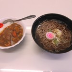 米分庵 - かけそば＆ミニカレー丼