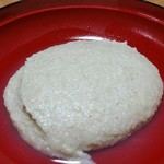 智月庵 - そばがき。