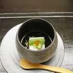 杢の抄 - 先付：百合根豆腐　美味出汁
