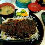 橋場食堂 - カツ重です