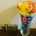 クレープリー チロル - 南アルプス藤本農園の高級すもも貴陽クレープ￥1500