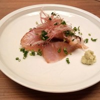木山 - お造り、伊勢の鰆