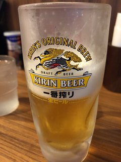 Men Dainingu Fuku - ♦︎生ビール 500円
                        量はしっかり中ジョッキ！