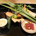 銀座 しのはら - 菖蒲が効いてる