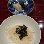 銀座 しのはら - 新生姜のご飯