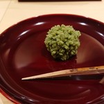 銀座 しのはら - 蓬のきんとん