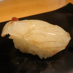 幸寿し - ひらめの昆布〆