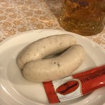 Hofbräuhaus - こちらの白ソーセージも良いお味です。