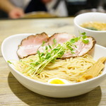 アノラーメン製作所 - Pine Soup ツケメン (パイナップル・アーモンド・魚ダシ) Double 300g (￥950)