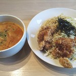寿製麺よしかわ - 【限定】辛から鶏 800円