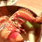 ROKU KANDA - 伊勢海老の味噌汁