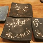 ROKU KANDA - このお皿も絵柄は大将が、このお皿は有名な作家さんの焼き皿