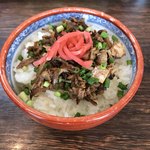 三四郎 - ほぐしチャーシューごはん 150円