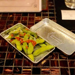 Oufu Ryouri to Wine Eden - 枝豆の突き出し