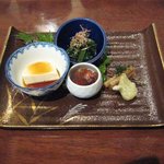 まな板の上の旬　ぽぽぽん - 初夏の前菜５種