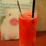 スリーピグレッツカフェ - スイカのスムージー（400円）