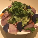 高田馬場 Ristorante En - 季節の生野菜サラダ